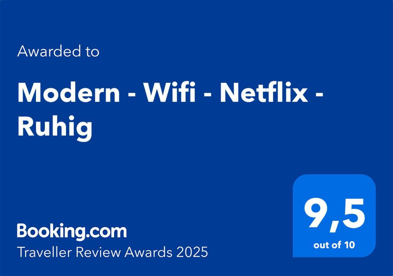 Ferienwohnung Modern - Wifi - Netflix - Ruhig Bielefeld Exterior foto